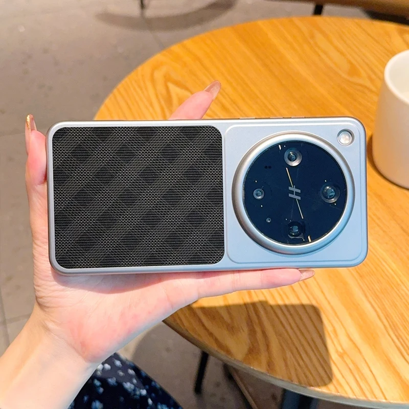 Minimalist Shockproof & Drop-Resistant Leather Phone Case with PC Material