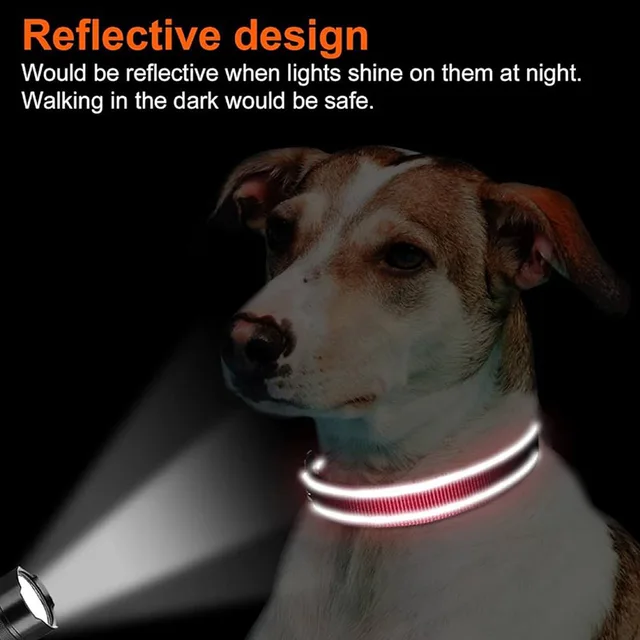 Reflective Adjustable Dog Collar 3