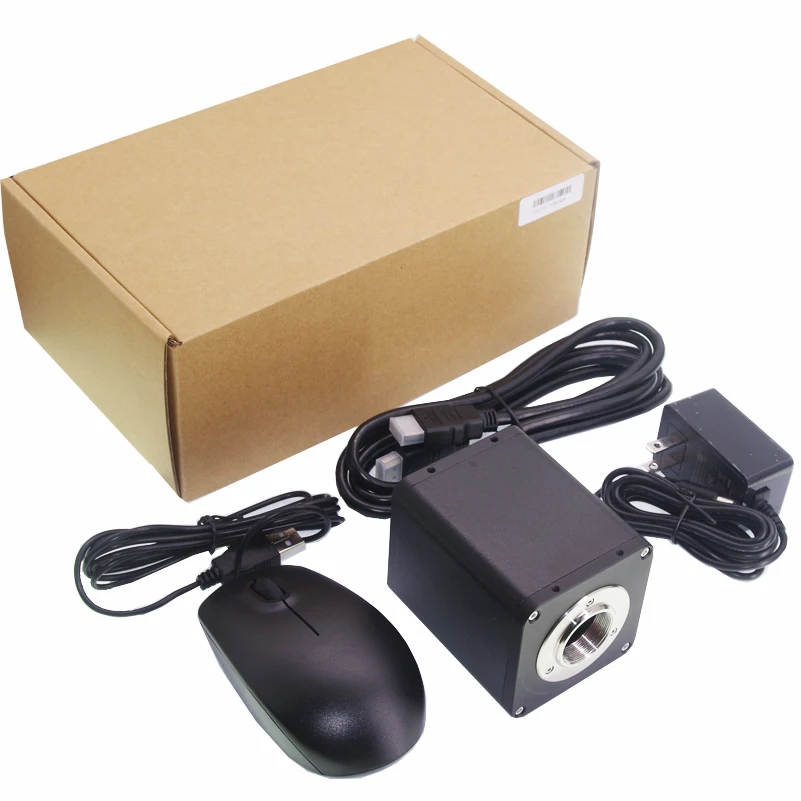 랩선 2024 1080P 60FPS IMX385 V2 HDMI WDR 비디오 산업용 현미경 카메라 모바일 수리 측정용 C-마운트 지원