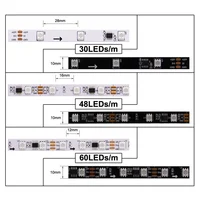 WS2812B WS2811 WS2813 WS2815 5050 RGBIC Smart LED Strip WS2812 Individually Addressable IC 30/60/144Pixels/Leds/m Light DC5V/12V 2