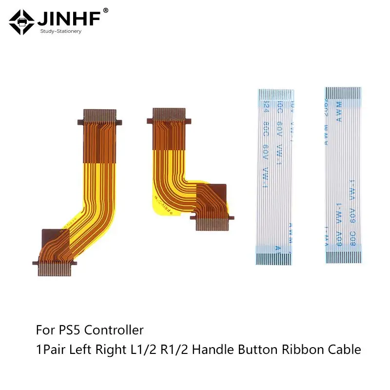 Per Dualsense Sinistra Destra R1 R2 L1 L2 Motore Collegare Nastro Flex Cavo Maniglia Pulsante Scheda Per Controller Ps5 Cavo A Nastro Tattile