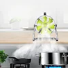 No Installation of Household Ventilation Fan Portable Portable Rental Exhaust Fan Small Simple Barbecue Kitchen Range Hood 5