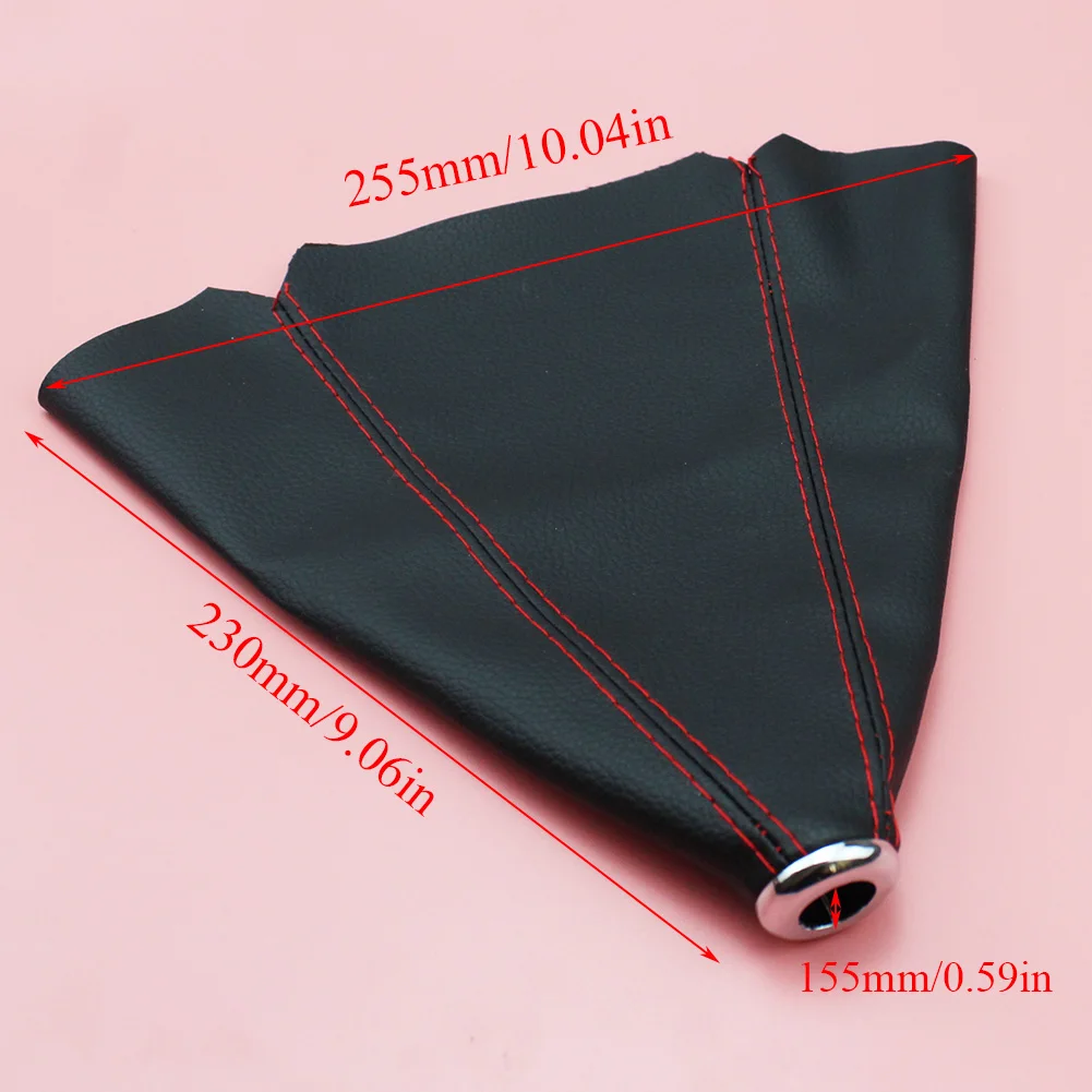 

Universal Handball Boot Gaiter Gear Shift Collars Covers PU Leather Gear Stick Shift Shifter Knob Cover