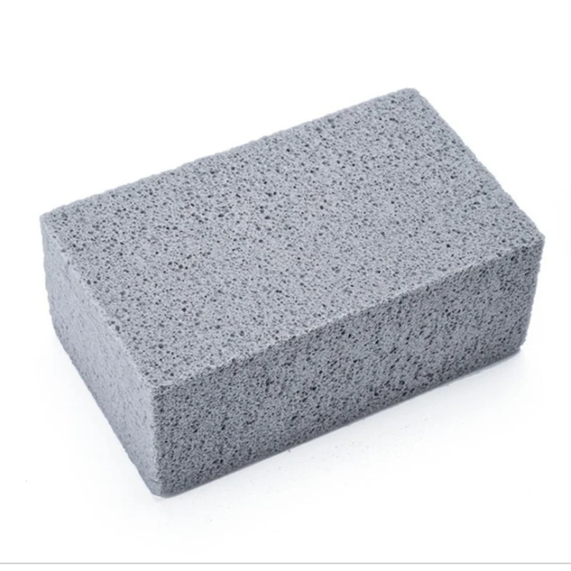 BBQ Grill Cleaning Brush Brick Block Barbecue Cleaning Stone Pumice Brick For Barbecue Rack Outdoor Kitchen Tools barbecue cleaning tools grill brush cleaning brushes