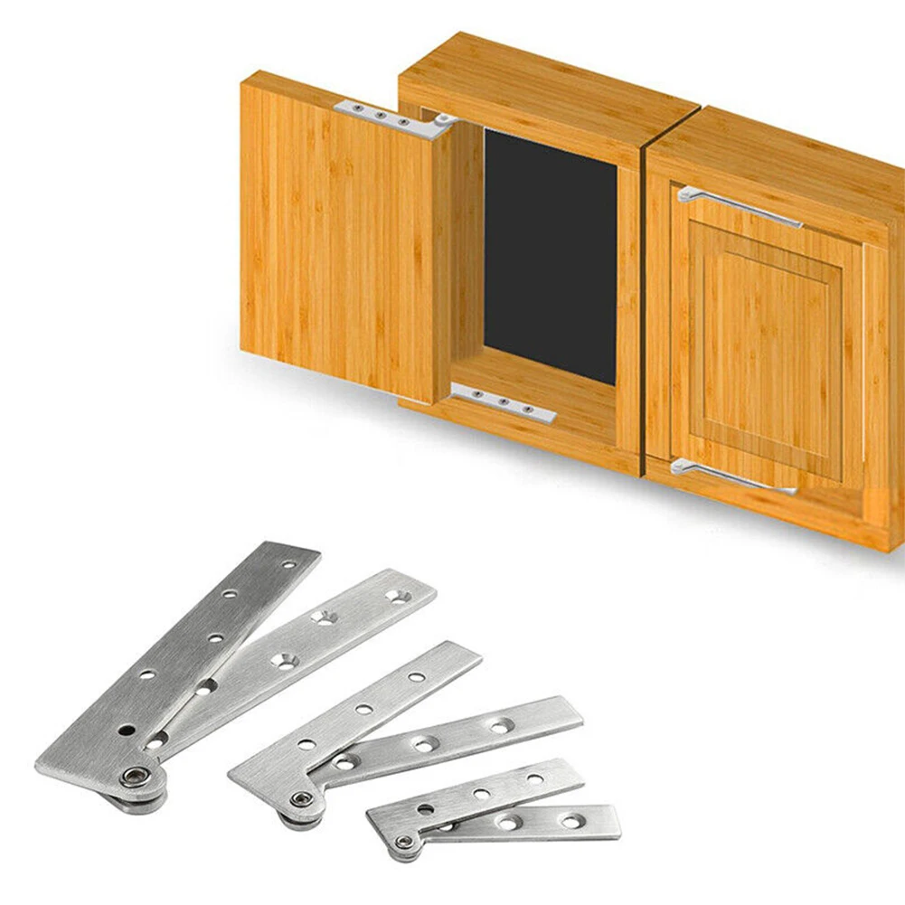 Invisible Door Pivot Hinge Damping Rotating Furniture Hardware Stainless Steel Axis Flip Window Door stainless steel door hinges furniture hinge cabinet door hinges cabinet hinges
