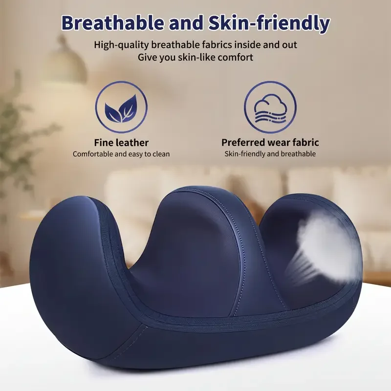 Electric Foot Massager Infrared Feet Roll Massage Kneading Vibrations Massage Stress Relief with Heated Foot and Calf Relaxation