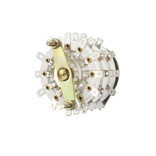 3 Interruttori Rotanti Uxcell 2P6T 6 Posizioni – Albero 6mm – Selettore Canali