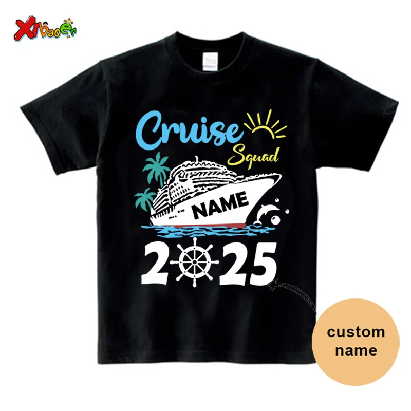 Family Trip Shirts 2025Family Cruise 2025 Shirt Family Matching Outfits Party Toddler Baby Family Look Family Vacation Shirts 3