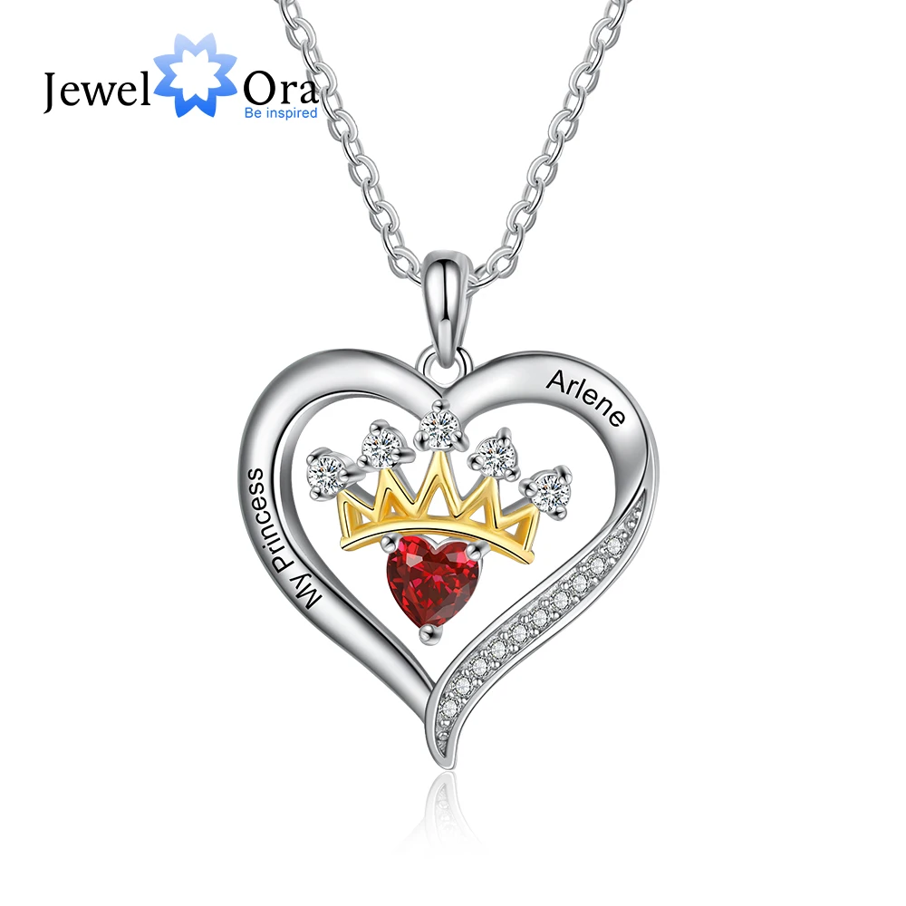 

Персонализированная подвеска в виде короны и знака бесконечности с гравировкой имени для женщин, рождественские подарки на день матери