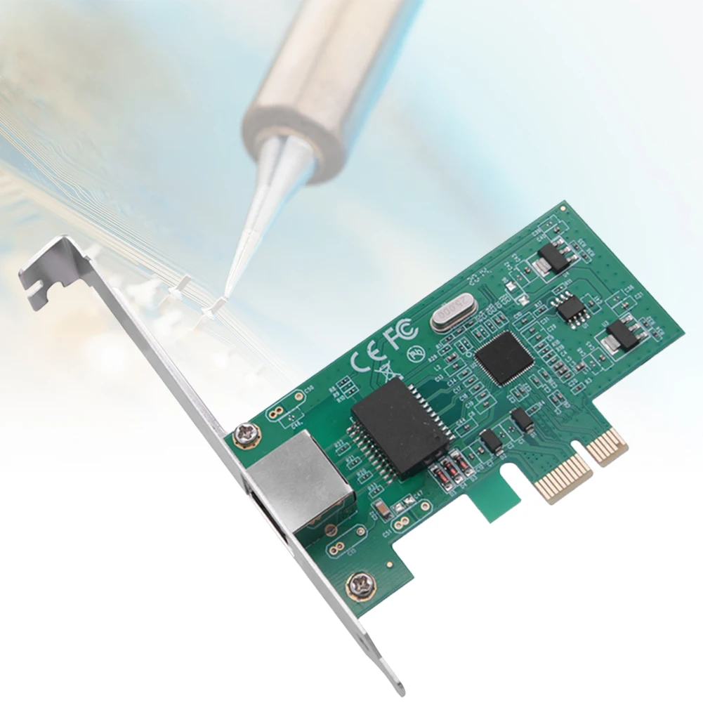 데스크탑 PC용 이더넷 PCI 익스프레스 RJ-45 랜 어댑터, PCIe 네트워크 어댑터, PCL-E 기가비트 LAN 카드, 1000Mbps, 10 m, 100 m, 1000m