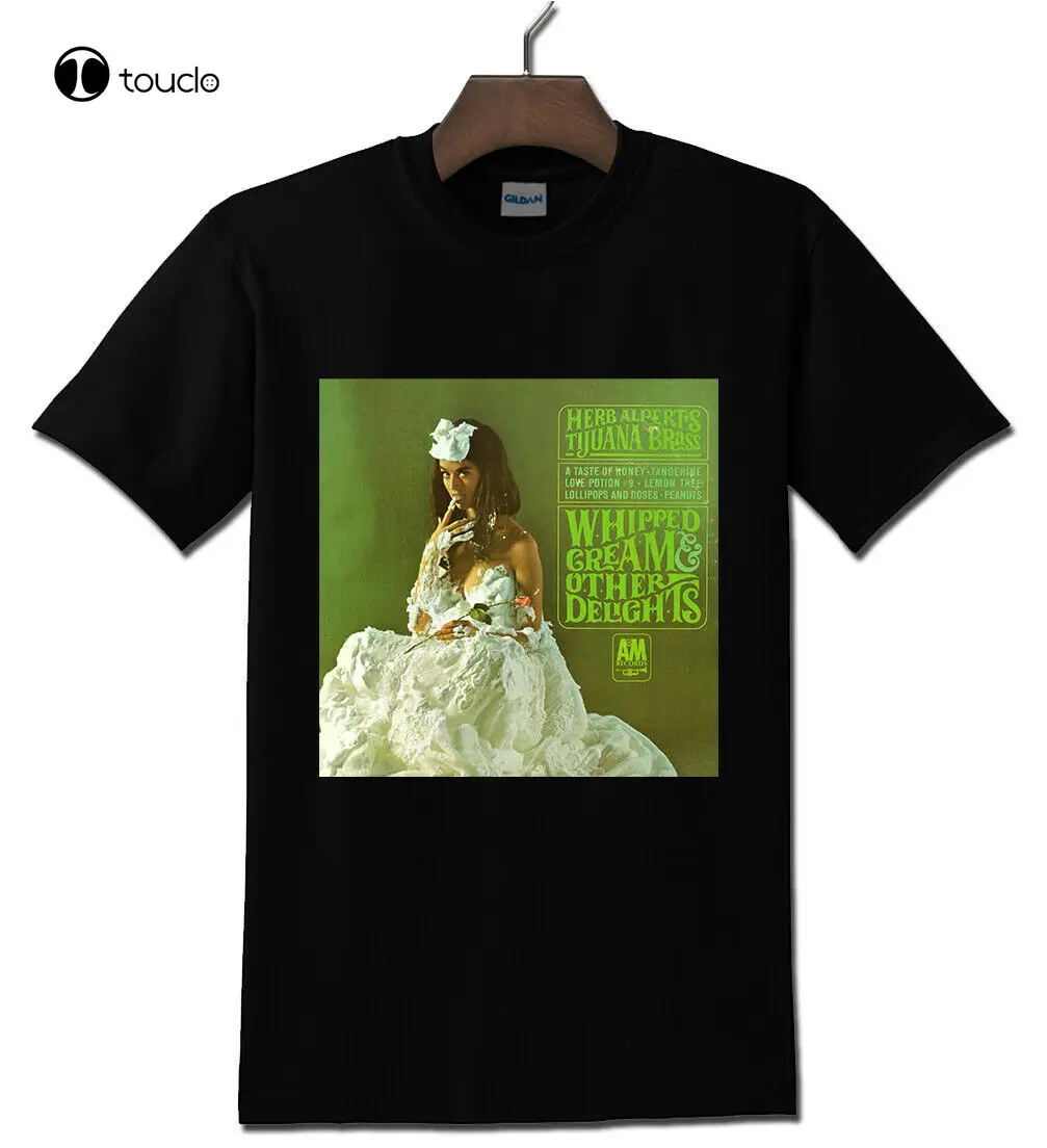 Herb Alpert & The Saga Brass Black T-Shirt Tee Shirt Custom Aldult Teen Unisex Digital Printing Fashion Funny New