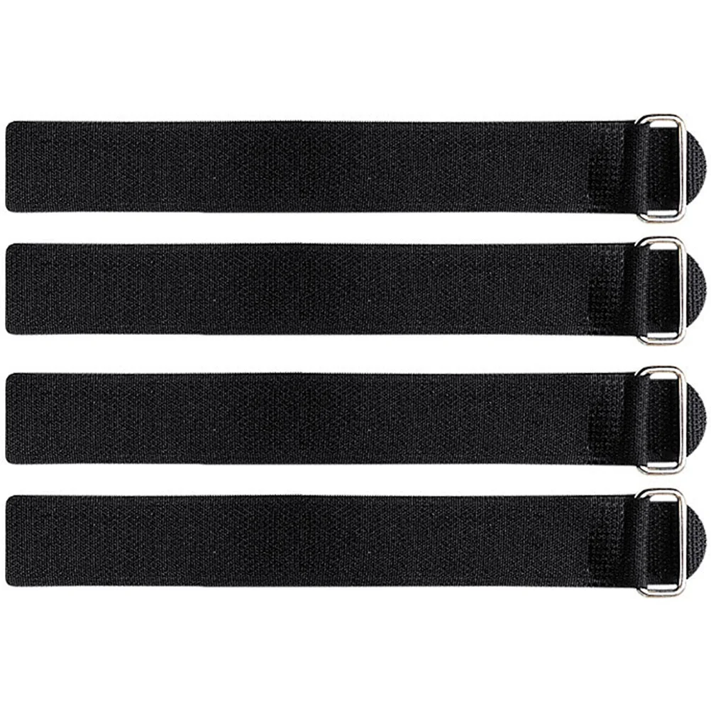 

4Pcs Ice Grippers Shoe Bandages Snow Shoes Gripper Binding Straps for Climbing Hiking