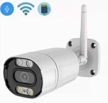 Telecamera IP Wifi 8MP 4K telecamera H.265 Onvif Bullet CCTV Array visione notturna IR 5MP POE videocamera di sorveglianza Camhi Camhipro
