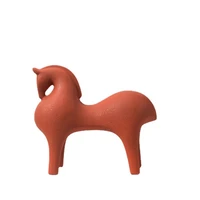 Red Horse Ceramic Ornament for Gifting - Image 5