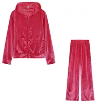 2025 automne hiver femmes sweat ensemble couleur unie décontracté Simple à capuche 2 pièces ensemble mode gymnase Jogging femme pantalon ensembles 4