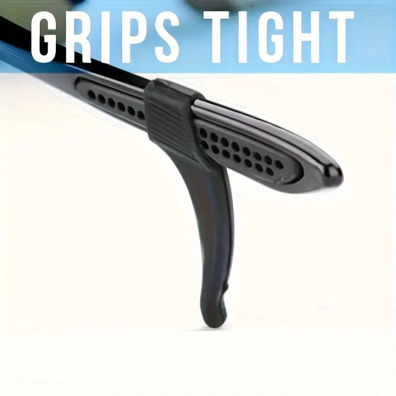 Silicone Anti-Slip Eyeglass Hooks - Comfortable & Secure Glasses Holders for Active Lifestyles, Fashionable Eyewear Accessories