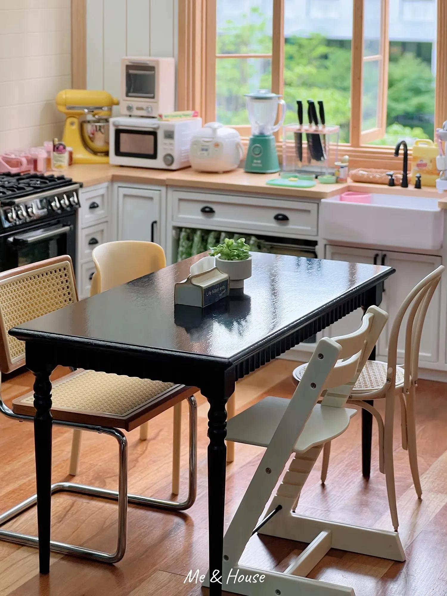 Comedor Muebles Cocina Casa MuÃ±ecas Muebles De Casa De Muñecas - Main Image