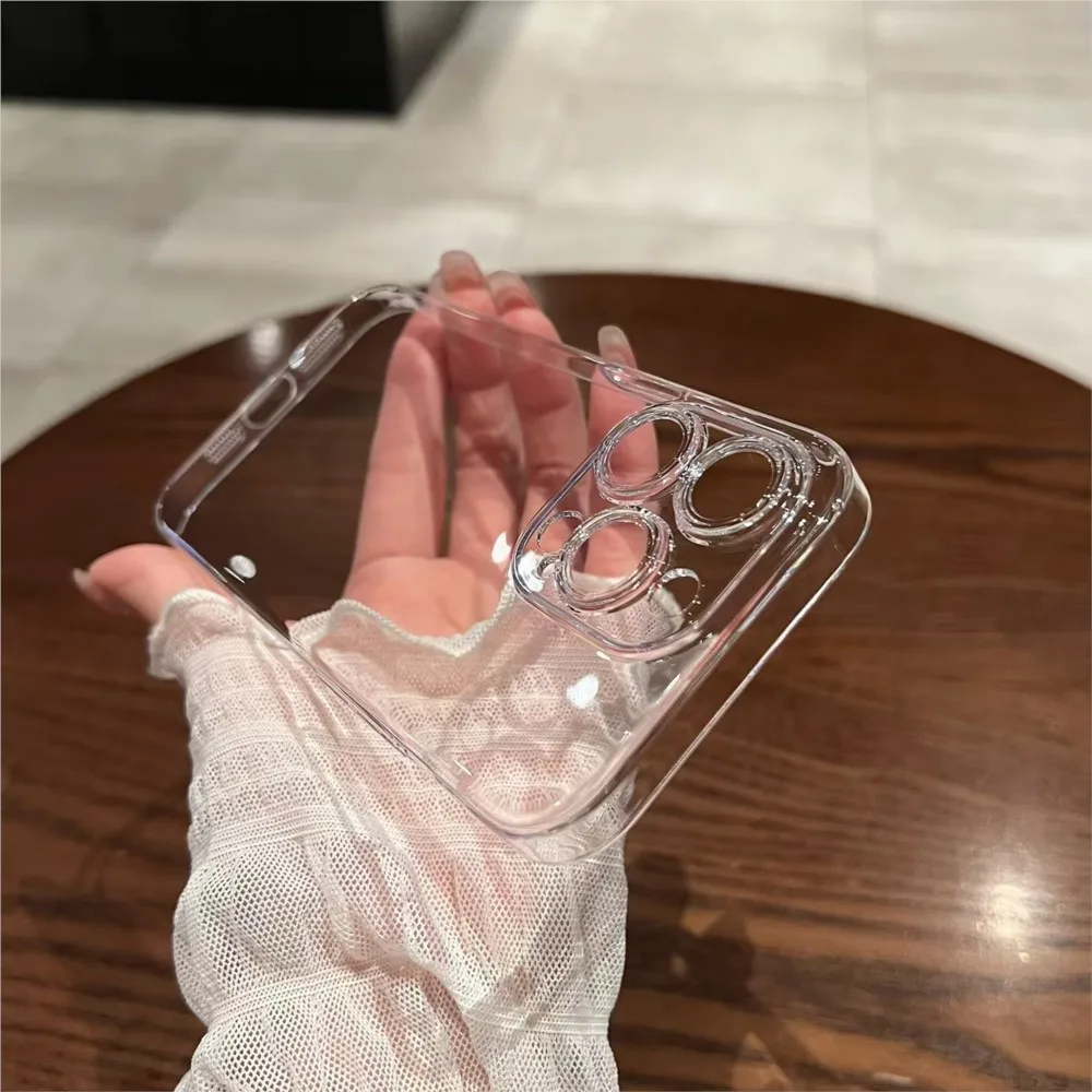 Crystal Clear Silicone Phone Case - Transparent Cover