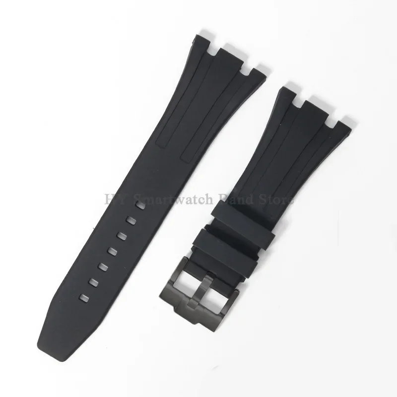 Rubber Waterproof Wristband with Metal Buckle