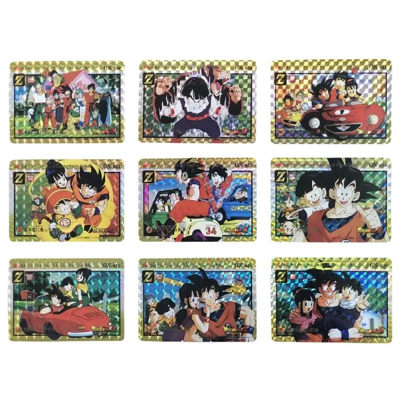 

Dragon Ball Flash Card Vegeta Iv Son Goku Trunks Android 17 Op01 Diy A Set of 27 Sheets Action Toy Figures Anime Game Collection