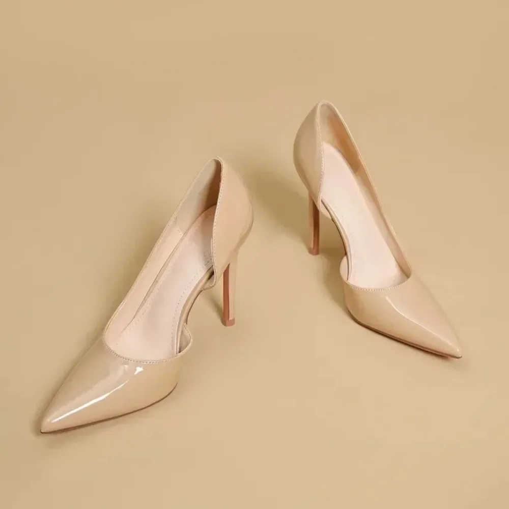 Seite leer High Heels Damen Pumps neue Mädchen Französisch Slim