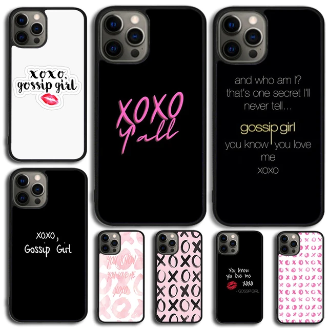 OFFICIAL GOSSIP GIRL GRAPHICS SOFT GEL CASE FOR APPLE iPHONE PHONES