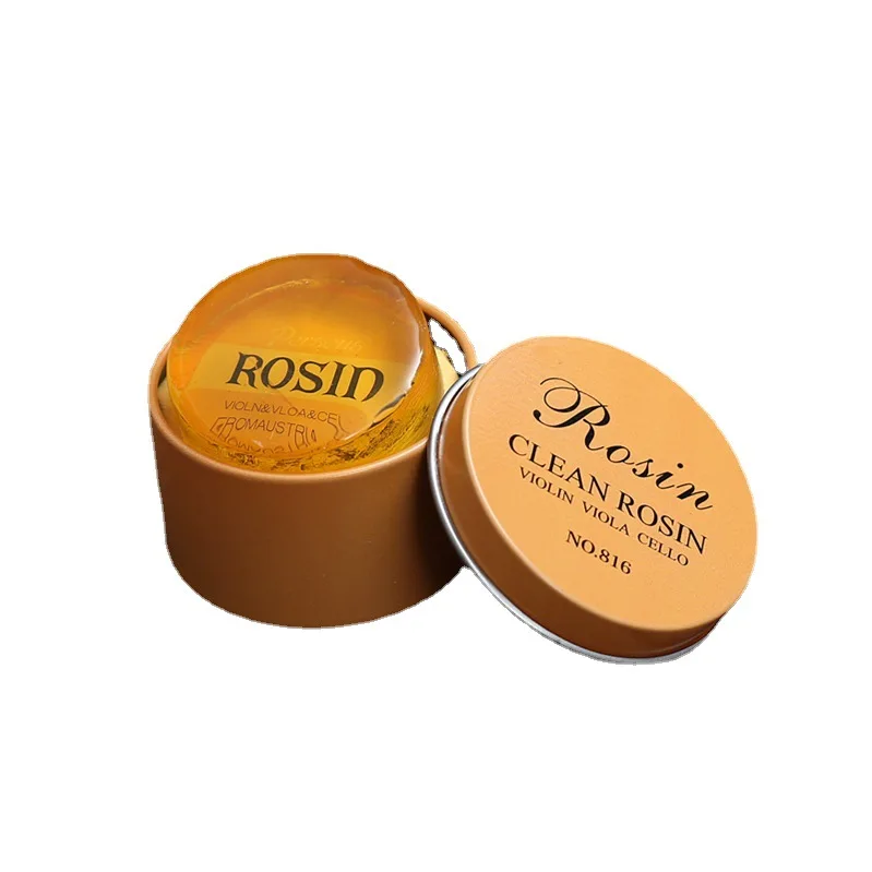 Low Dust Rosin Colophony Transparent Rounded Universal for Bowed String Violin Erhu
