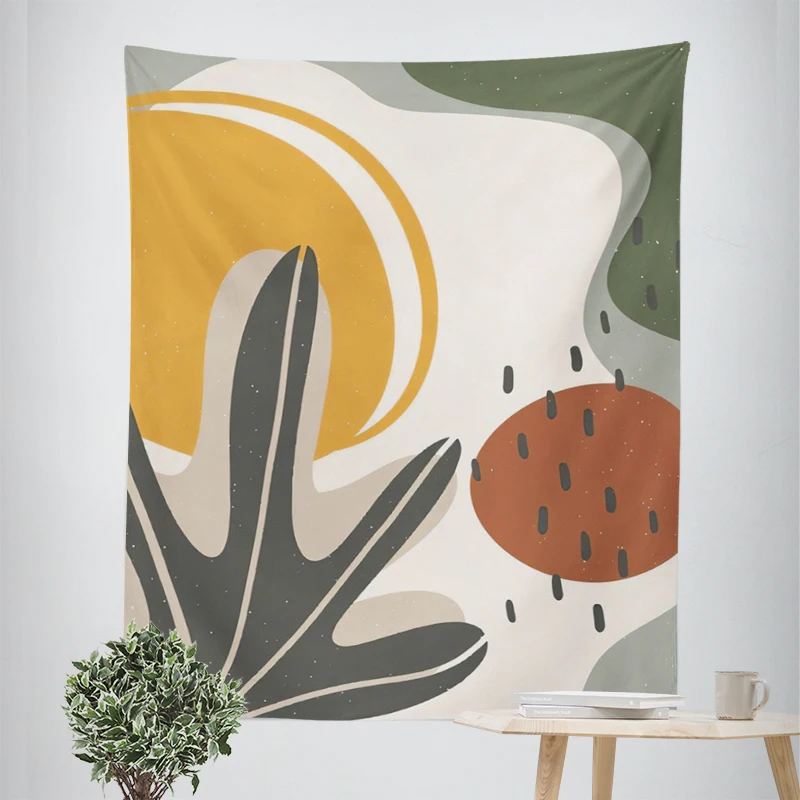 Home decorations Modern Nordic style room decor wall tapestry aesthetic bedroom aesthetic wall art large fabric tapestry tapestry decor
