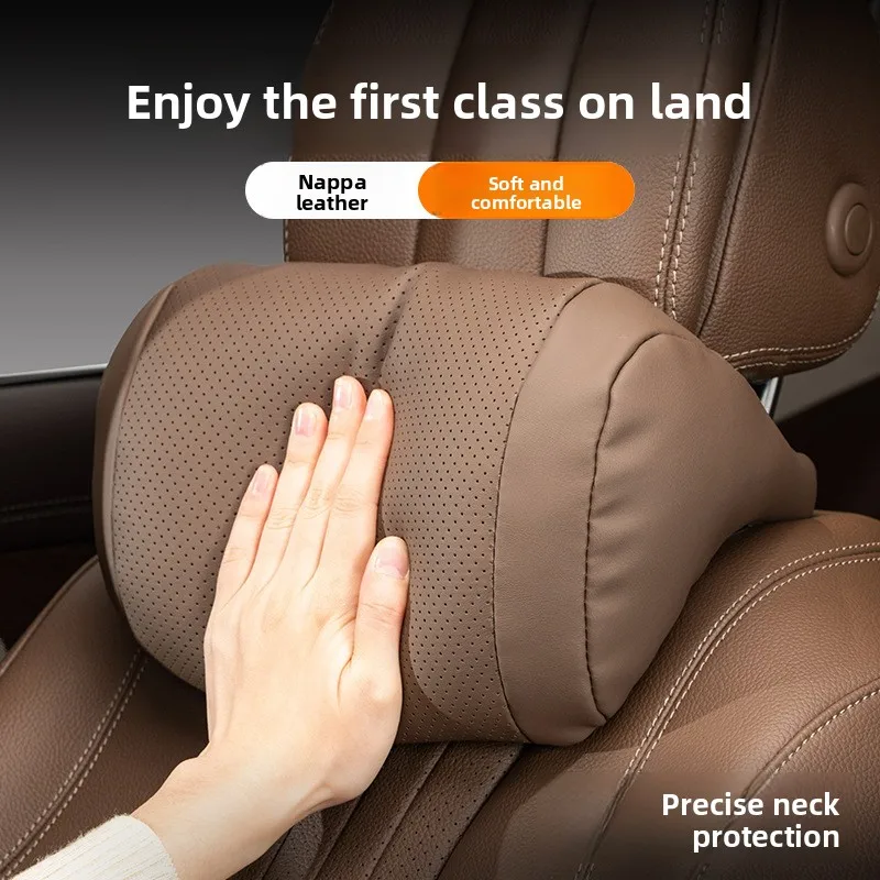 Car Seat Headrest Car Seat Headrest Universal Travel Rest 3D Neck Pillow Protect Neck Soft Fluffy Comfortable Rest Car Accessories