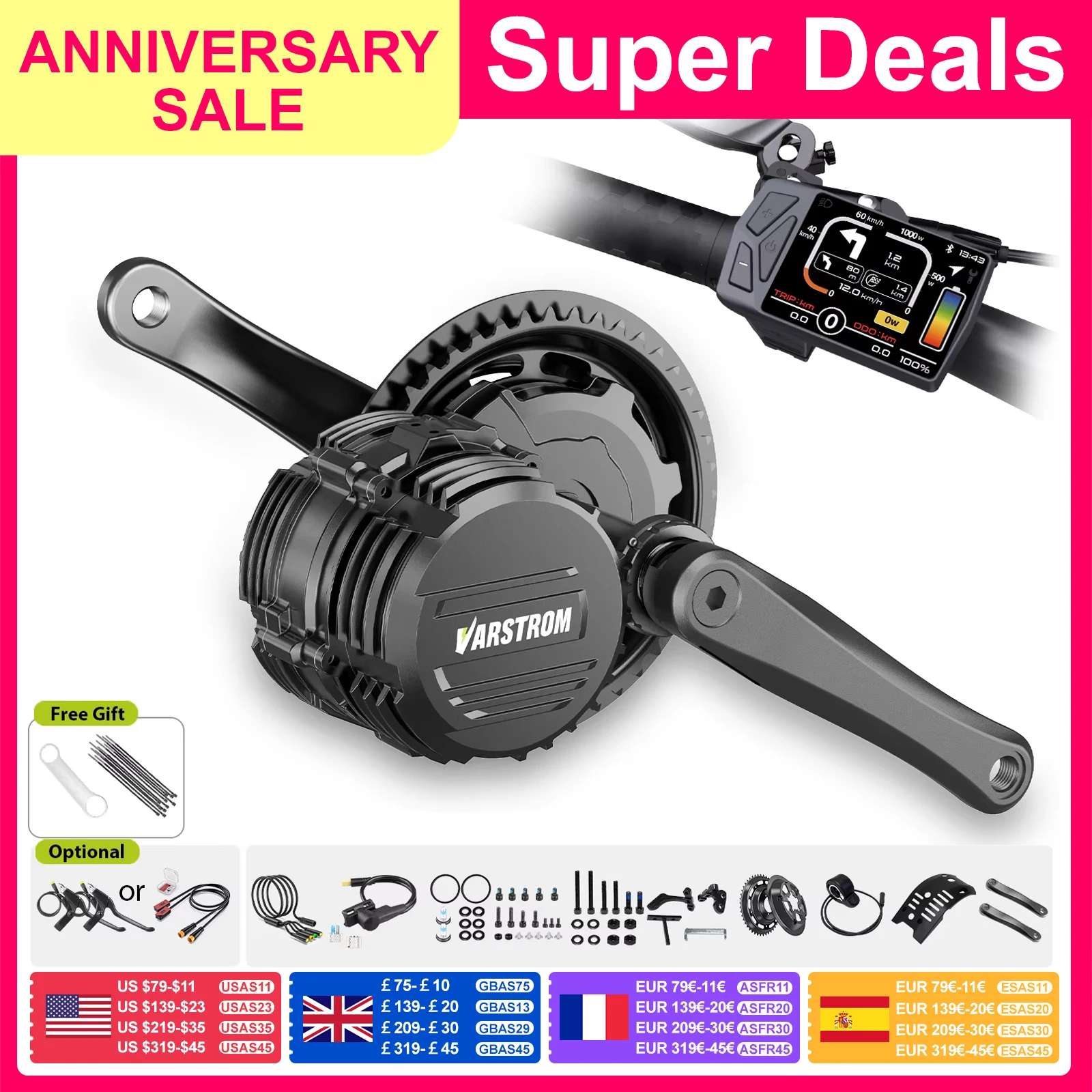 TongshengTSDZ8750WTSDZ2B250W500WTSDZ161000WMotorKitMidDriveTorqueSensorebikekitsConversionEngineElectricBike-AliExpress