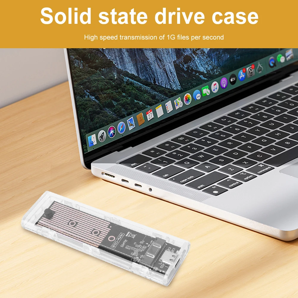 M.2 NVME PCIe NGFF SATA   Ŭ SSD ̽, USB3.1 C Ÿ ϵ ũ ڽ, 2230 2242 2260 2280mm SSD 10Gbps  