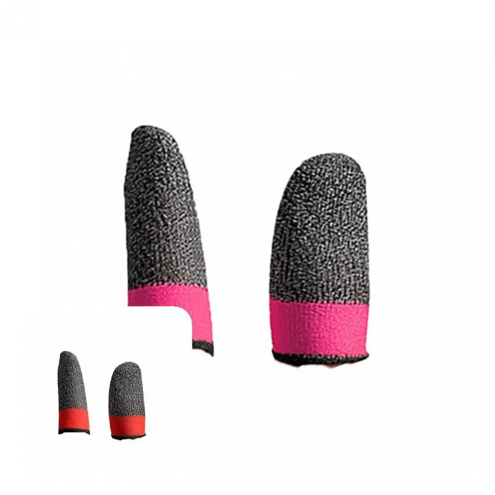 

1 Pair Useful Portable Breathable Game Controller Finger Gloves for Video Game Gaming Finger Gloves Gaming Thumb Sleeves
