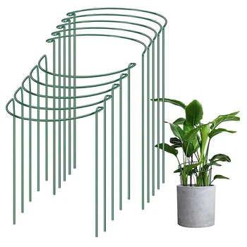 Sturdy Metal Plant Support Stakes Vegetables Garden Flower Pot Plant Metal Iron Fixing Rod Support Climbing 1