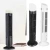 Table Fan Bladeless Fan Bladeless Tower Fan 90 Degree Oscillating Quiet Portable USB Desk Fan with Light for Home Bedroom Office 2