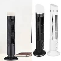 Table Fan Bladeless Fan Bladeless Tower Fan 90 Degree Oscillating Quiet Portable USB Desk Fan with Light for Home Bedroom Office 2