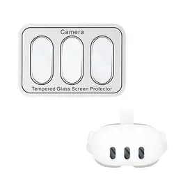 Tempered Film For Meta Quest 3 Head Unit Host Tempered Film HD Translucent Oleophobic Tempered Glass Protective Film