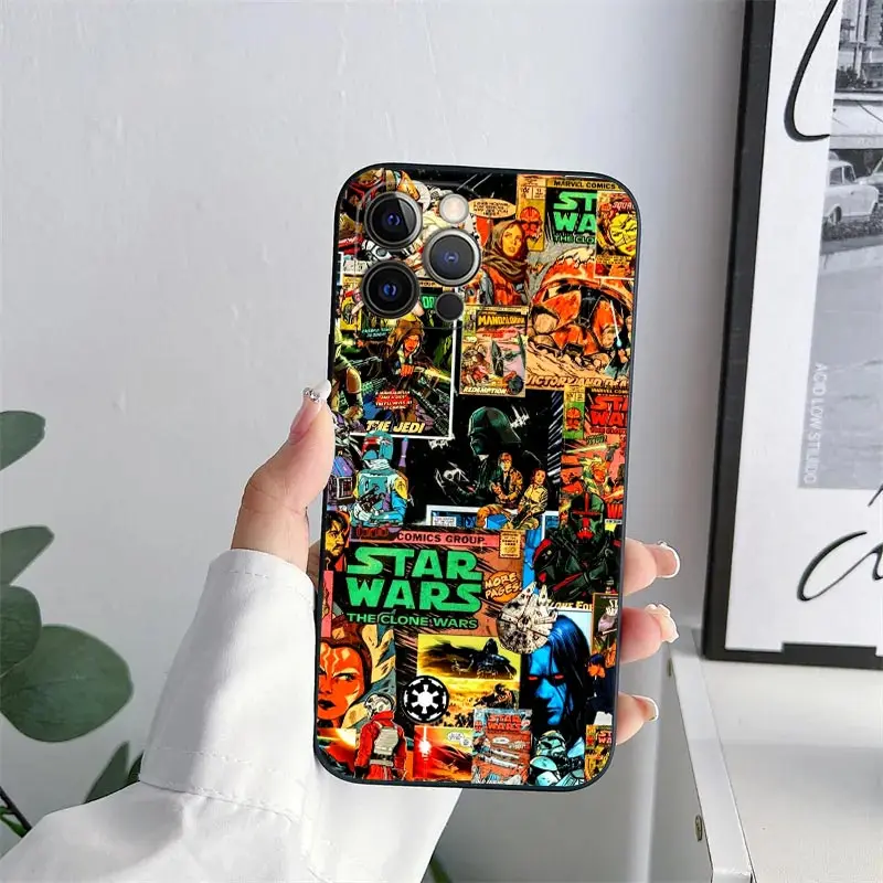 S-Starwars Kyloren Hansolo Themed Phone Case Cover - Sleek Design and Durable Protection