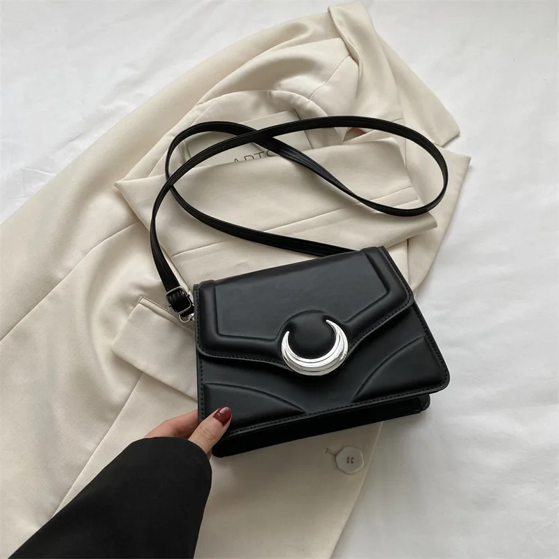 Popular Small Crossbody Bag New Trendy Solid Color Small Women's Shoulder Bag High-end Versatile Luxury Brand Crossbody Bag