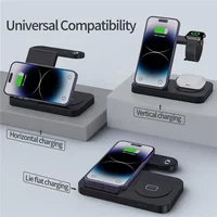 4 in 1 Wireless Charger Foldable Fast Charging For iPhone 16-12 Apple Watch Airpods pro For Samsung S24 S23 Galaxy Watch 7 Buds3 - Image 6