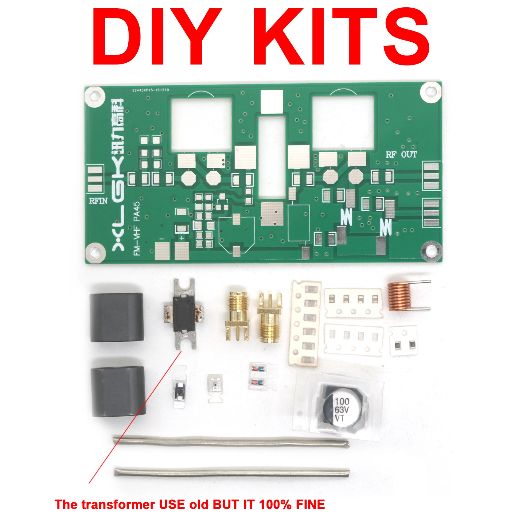 70-200MHZ 45W FM VHF RF Amplificatore Di Potenza K 45W ClassAB Amplificatori Lineari PER HAM Radio Ricetrasmettore Trasmettore Walkie-talkie - Foto 13