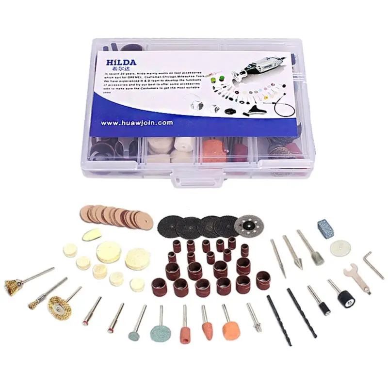 

92pcs Rotary Tool Accessories Kit for Drill Carving Polishing Grinding