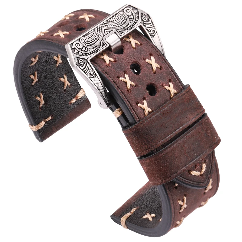 Handmade Louis Vuitton Watch Band 22mm 20mm 18mm