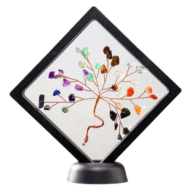

Tree Shaped Decorations Craft Modern Artificial Crystal Decorations for Desk