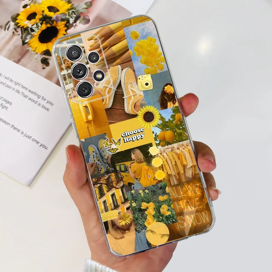 Stylish Painted Soft Silicone Back Cover Bumper Case