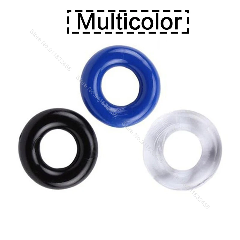 3 Pcs/Set Ring Delay Ejaculation Adult Toys For Men Dick Enlargement Silicone Ring Male Sex Toys Stronger Er_voghion.com