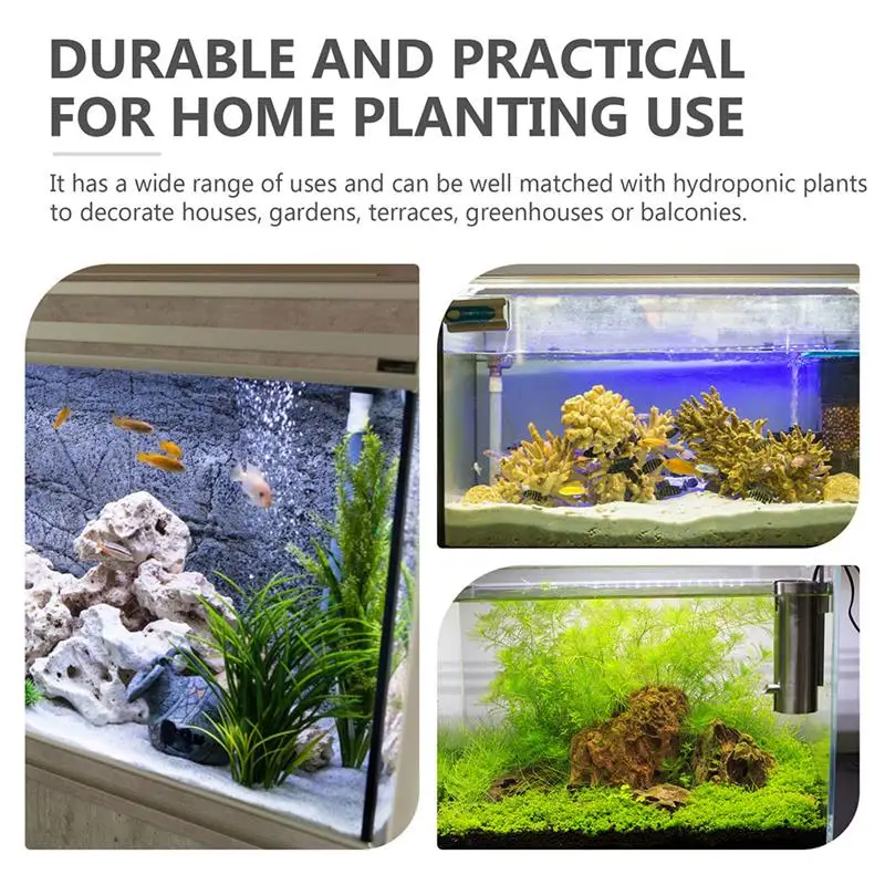 Aquarium Holder Tank Pot Aquatic Hanging Cups Planting Planter Basket Baskets Cup Hanger Floating Plastic Live Pots Containers