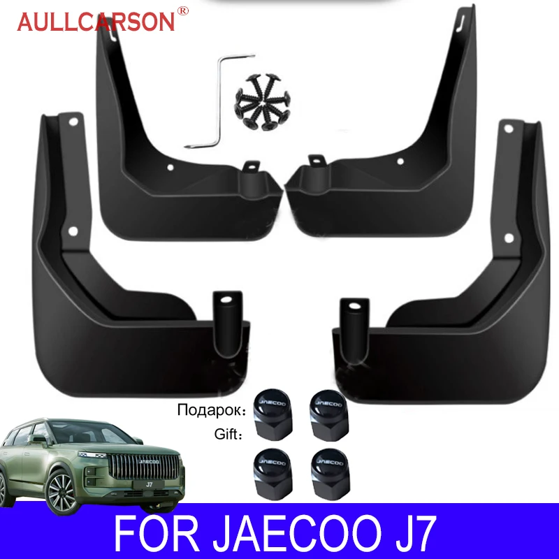J&J AUTOMOTIVE Set Di Paraspruzzi Universali 4 Pezzi - Anteriori E Posteriori, Facili Da Montare
