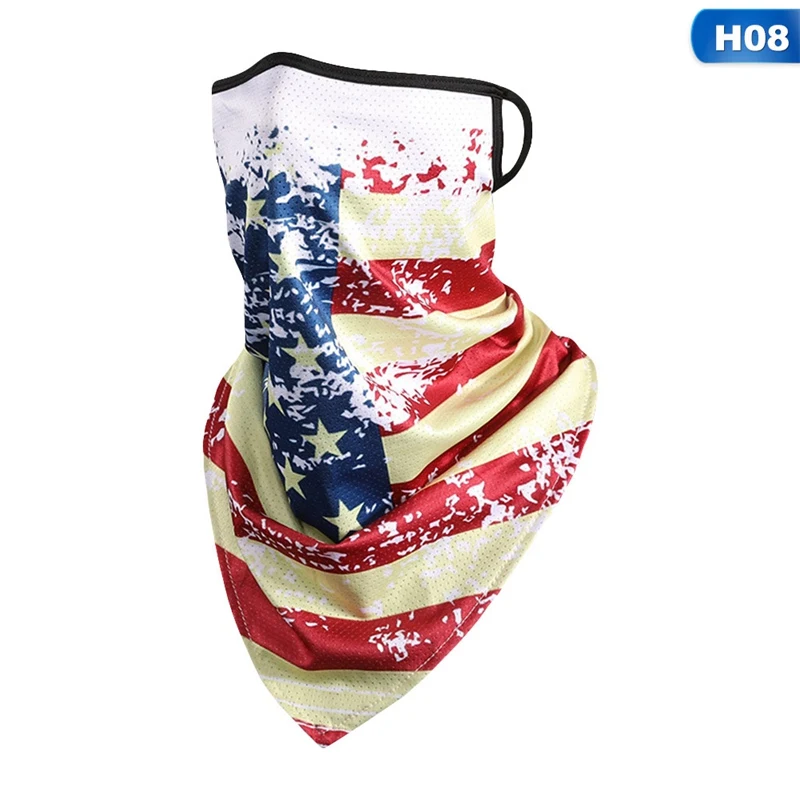 Face Mask USA Fashion Mask Ear Hanging Mouth Cover Bicycle Cycling Masks Bandana Neck Gaiter
