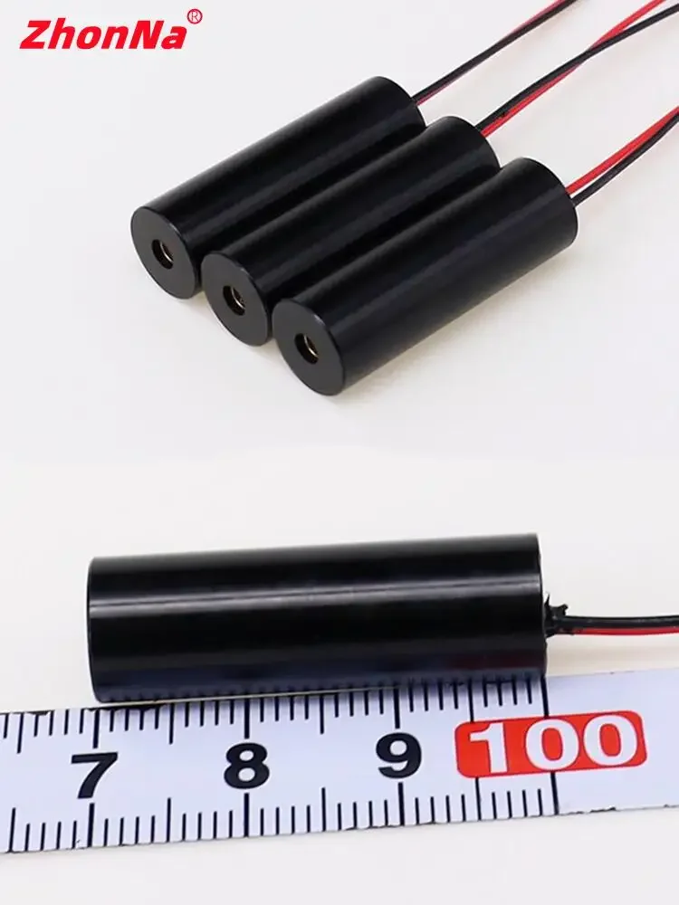 녹색 도트 레이저 모듈 10x30mm 금속 청동 헤드 DC 3V-5V 타겟 라이트 전원 공급 장치 광전자 모듈 맞춤형 가능