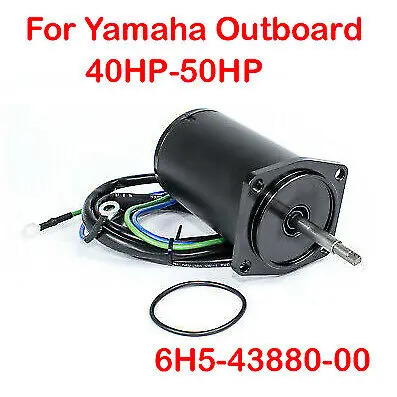Trim Tilt Motore Per Yamaha Fuoribordo 40-50Hp 6H5-43880-02 12V 2 Wire 4 Bullone Di Montaggio
